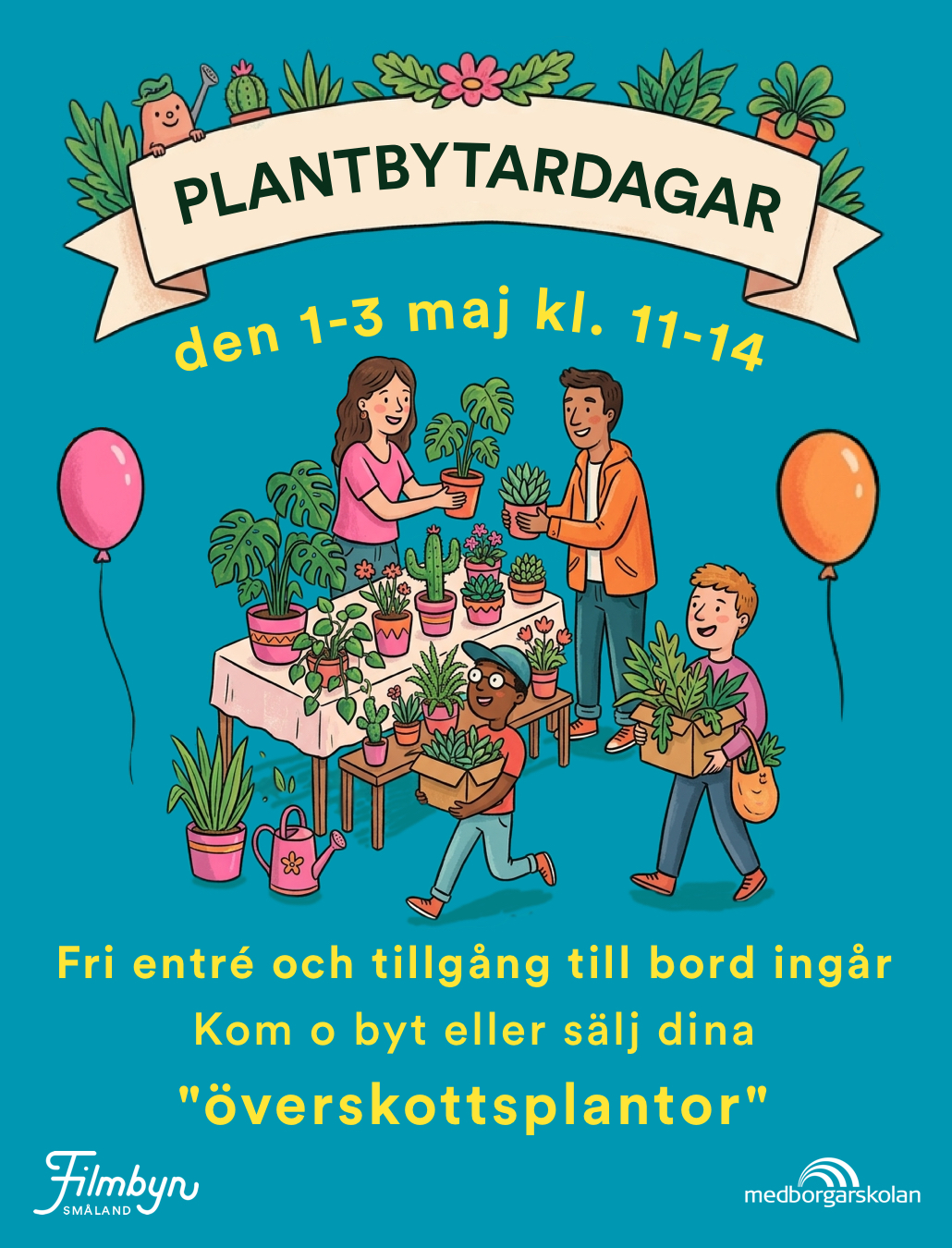 Plantbytardag Filmbyn Mariannelund